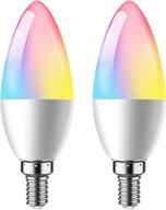 💡 wifi bluetooth chandelier candelabra compatible with adjustable color temperature (2700k-6500k) логотип