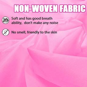 img 3 attached to 💆 20 Pcs Non-Woven Fabric Disposable Massage Table Cover - Waterproof Spa Bed Sheets, Pink, 31" X 78" - Ideal for Tattoo Chair, Lash Bed