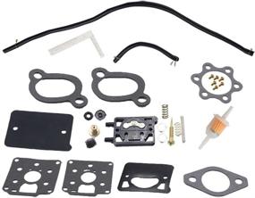 img 1 attached to 🚀 Fuel Pump Carburetor Kit for ONAN Engine Model DD11 DD13 DD15 BF BG B43M B48M - Replaces Onan Kit 142-0570