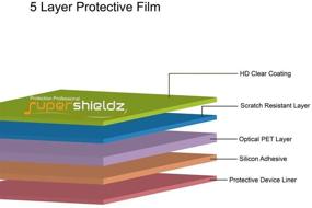 img 2 attached to Прозрачный защитный экран High Definition Clear Shield (PET) для Apple MacBook Pro 13 дюймов с дисплеем Retina (с конца 2012 по начало 2015 года, модели A1425, A1502) - пакет из 3 штук