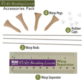 img 1 attached to 📿 The Beadsmith Rick’s Beading Loom Accessories Pack: Complete Set for Jewelry Making & Beading Bracelets