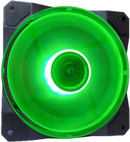 img 3 attached to APEVIA CO1012L-GN Cosmos 120mm Green LED Ultra Silent Case Fan (10 Pack) - Enhanced with 16 LEDs & Anti-Vibration Rubber Pads for Optimal Performance