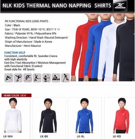 img 3 attached to Thermal Underwear Turtleneck Shirts Compression Sports & Fitness and Other Sports