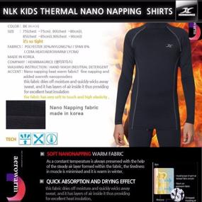 img 2 attached to Thermal Underwear Turtleneck Shirts Compression Sports & Fitness and Other Sports