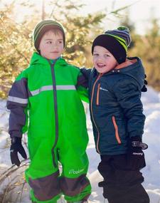 img 1 attached to 🌧️ OAKI Rain Trail Suit: Toddler Boys' Jackets & Coats for Ultimate Protection