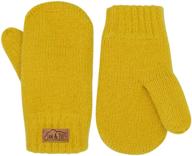 ❄️ winter mitten fleece unisex boys' accessories: perfect toddler gear logo