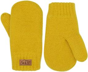 img 4 attached to ❄️ Winter Mitten Fleece Unisex Boys' Accessories: Perfect Toddler Gear