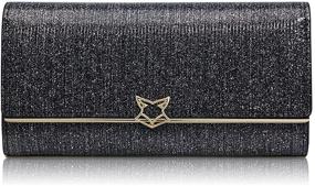 img 4 attached to 👛 Women's FOXER Leather Bifold Clutch Wallets - Stylish Purses with Card Holders