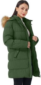 img 1 attached to 🧥 Stay Stylish & Warm this Winter with WenVen Womens Thicken Black Coats, Jackets & Vests