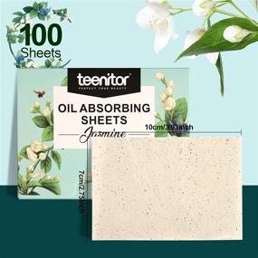 img 3 attached to 🌿 Teenitor 1000 Counts Oil Absorbing Sheets: Ultimate Oil Control for Oily Skin Care-Men & Women, with Jasmine Scent