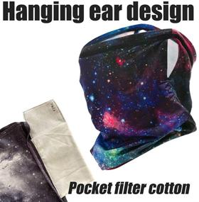 img 1 attached to 🧣 Optimized Cold Weather Carbon Filter Bandanas for Boys' Accessories