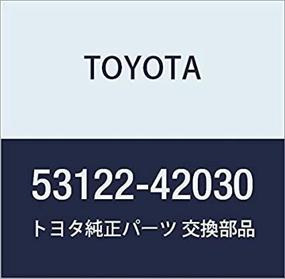 img 4 attached to Подлинная Toyota 53122 42030 Молдинг решетки