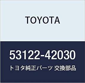 img 1 attached to Genuine Toyota 53122 42030 Grille Molding