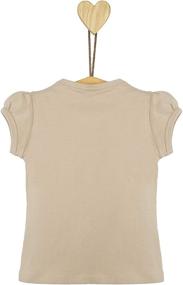 img 1 attached to 👚 Lilax Girls Sleeve Cotton T Shirt: Stylish Tops, Tees & Blouses for Girls' Clothing