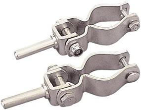 img 2 attached to Sea-Dog 582070-1 Heavy-Duty 1/2-Inch Clamp-On Oarlock for Enhanced SEO