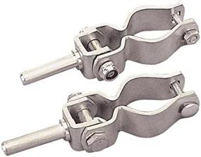 img 3 attached to Sea-Dog 582070-1 Heavy-Duty 1/2-Inch Clamp-On Oarlock for Enhanced SEO
