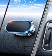 📱 8x мощный магнитный держатель для телефона в автомобиле – универсальный держатель для автомобиля с 360° поворотом, совместим с iphone 13, 12 pro, xr, xs plus, samsung galaxy note s21/s21+ и все телефоны и мини-планшеты. логотип