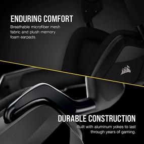 img 1 attached to Corsair VOID Elite Surround Gaming Headset with 7.1 Surround Sound - Discord Certified - Compatible with PC, Xbox Series X, Xbox Series S, PS5, PS4, Nintendo Switch - Carbon