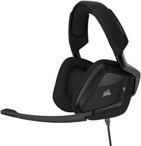 img 4 attached to Corsair VOID Elite Surround Gaming Headset with 7.1 Surround Sound - Discord Certified - Compatible with PC, Xbox Series X, Xbox Series S, PS5, PS4, Nintendo Switch - Carbon