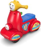 🛴 fisher price scooter with laugh and learn stages logo