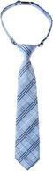 👔 stylish and easy-to-wear retreez tartan styles microfiber pre tied boys' neckties - perfect accessories! logo