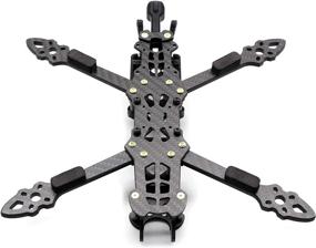 img 1 attached to 🚁 224mm Carbon Fiber Quadcopter Frame Kit for DJI FPV HD Unit - FPVDrone 5 Inch HD FPV Racing Drone Frame