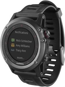 img 2 attached to 🏃 Renewed Garmin Fenix 3 GPS Fitness Watch Gray (010-N1338-00) - Top Performance and Value