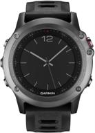 🏃 renewed garmin fenix 3 gps fitness watch gray (010-n1338-00) - top performance and value logo