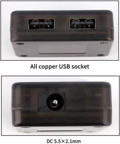 img 1 attached to 🔌 Модуль зарядки USB Yeeco: регулируемый преобразователь постоянного тока для быстрой зарядки двойным USB - 6В-30В на 3-12В 5В 9В