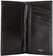 👔 bosca old leather collection: men's wallets, card cases & money organizers - accessories for men logo