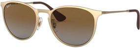 img 3 attached to Очки с поляризационными линзами Ray Ban Erika Metal