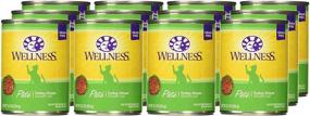 img 2 attached to 🐱 Wellness Complete Health Turkey Dinner Pate For Cats, 12.5 oz Can, 12-Pack