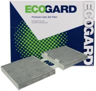 🚗 ecogard xc10012c premium cabin air filter with activated carbon odor eliminator for bmw x3 (2011-2017) and x4 (2015-2018) logo