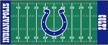 fanmats indianapolis colts football runner logo