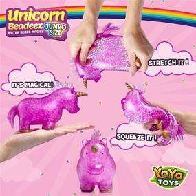 img 3 attached to YoYaToys Unicorn Squeezing Satisfying Colorful