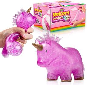img 4 attached to YoYaToys Unicorn Squeezing Satisfying Colorful