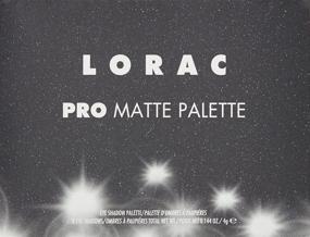 img 3 attached to 🌟 Палетка матовых теней для век LORAC PRO: Исследуйте безупречные матовые образы с помощью теней для век.