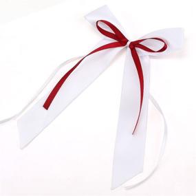 img 2 attached to Satin Ribbon Wedding Favours Decorations