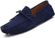 ๐ qiqidong men's loafers moccasin driving slippers - premium slip-on shoes for style and comfort logo
