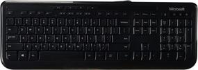 img 1 attached to Microsoft Wired Keyboard 600 Black