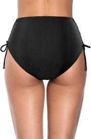 img 1 attached to Holipick Waisted Bikini Tankini Bottom Women's Clothing