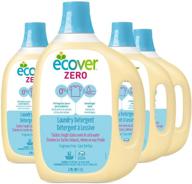 🌿 ecover zero laundry detergent: fragrance-free, eco-friendly cleaning - 4-pack, 93 ounce" logo