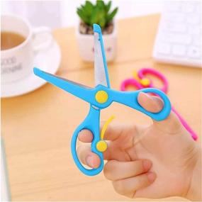 img 1 attached to Orgrimmar Preschool Training Scissors Anti Pinch