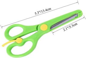 img 3 attached to Orgrimmar Preschool Training Scissors Anti Pinch
