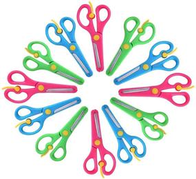 img 4 attached to Orgrimmar Preschool Training Scissors Anti Pinch