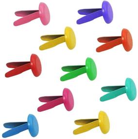 img 3 attached to Yexpress 400 Pieces: Assorted Bright Color Mini Brads for Scrapbooking, Crafts & Paper Decor