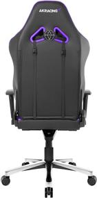 img 1 attached to AKRacing Masters Series Max Gaming Chair: Wide Flat Seat, 400 lbs Limit, Rocker & Height Adjustment - Black/Indigo