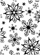 darice embossing 5 75 inch snowflake background logo