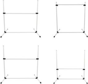 img 4 attached to 🐕 Enhance Canine Agility with MiMu Agility Jump Bars - 4 Pack Exercise Hurdles for a Dynamic Backyard Dog Obstacle Course