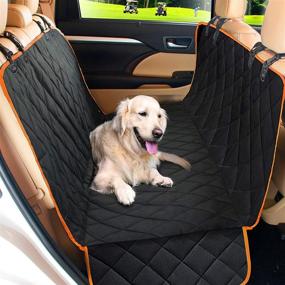 img 3 attached to 🐶 Kytely Upgraded Dog Car Seat Cover: Scratch Proof & Nonslip Backing, Hammock Design - Ideal for Cars, Trucks, and SUVs